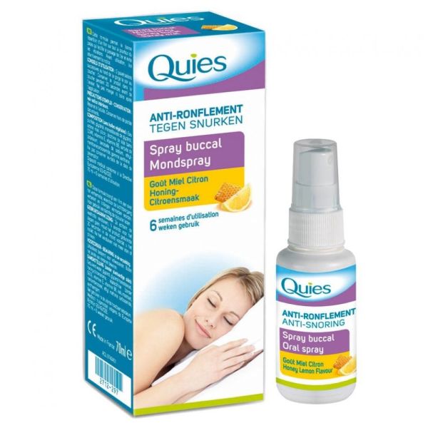 Quies - Spray buccal Anti-ronflement - 70ml