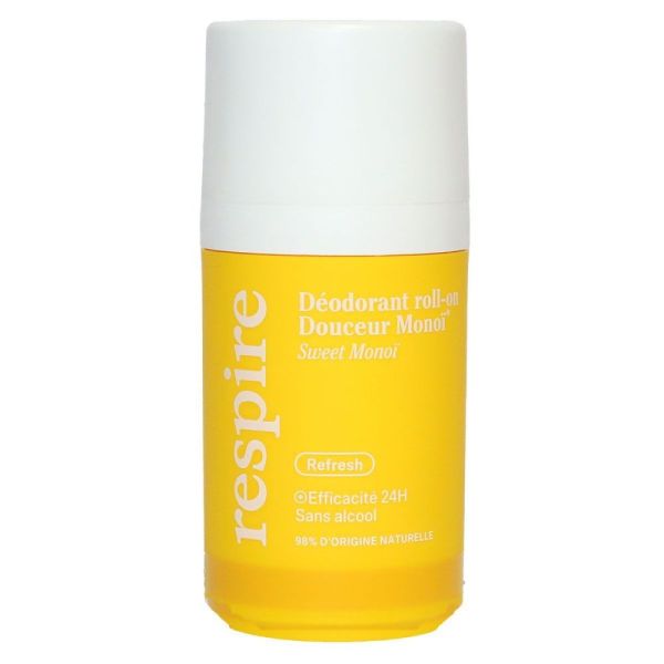 Respire - Déodorant roll-on douceur monoï - 50mL