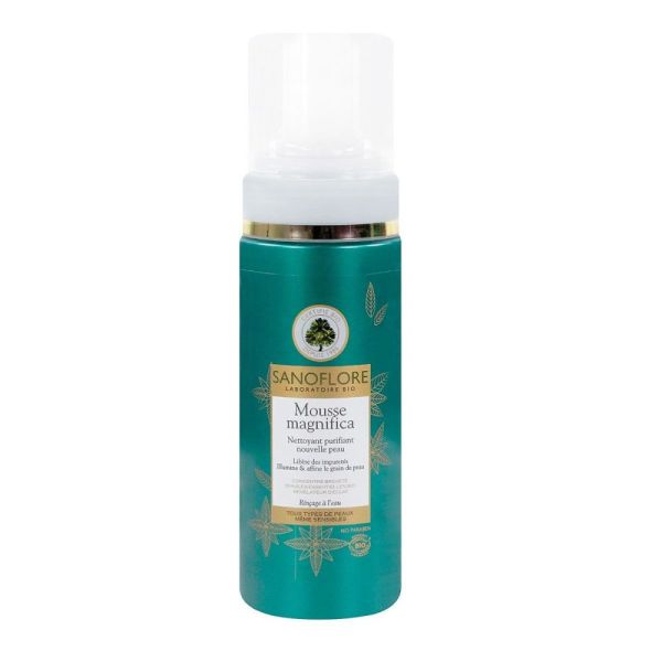 Sanoflore - Mousse magnifica nettoyant purifiant nouvelle peau 150 ml