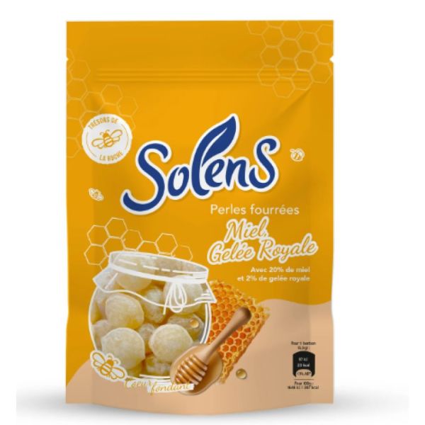 Solens - Perles fourrées au Miel et Gelée royale - 100g