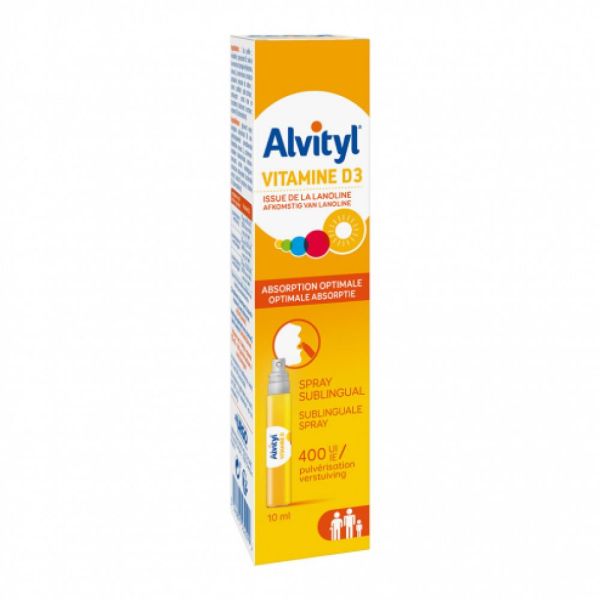 Alvityl - Vitamine D3 - Spray 10ml