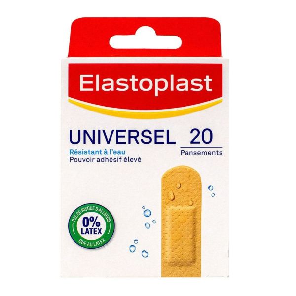 Elastoplast - Pansements universel  - 20 pansements