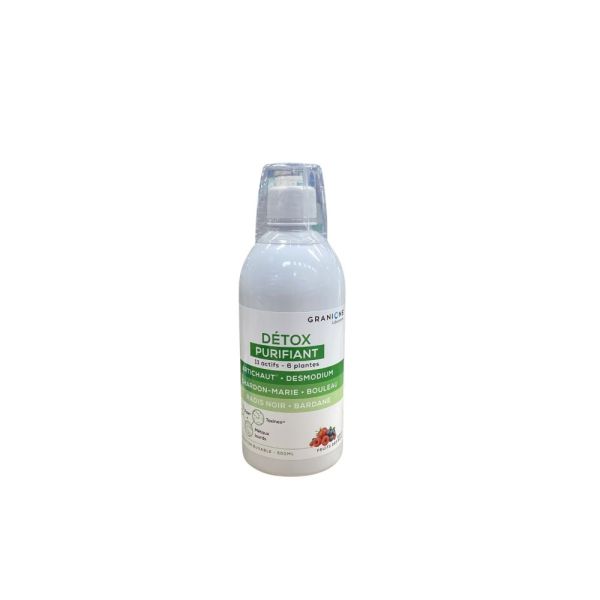 Granions - Minceur Détox Boisson Fruits Rouges - 500ml