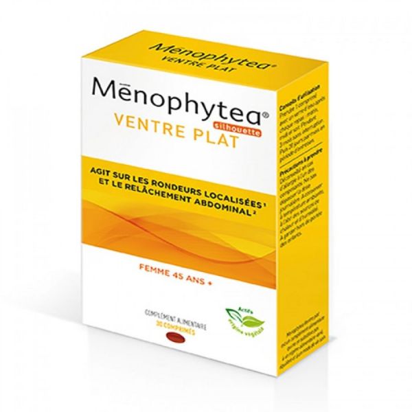 Ménophytea ventre plat - 30 comprimés