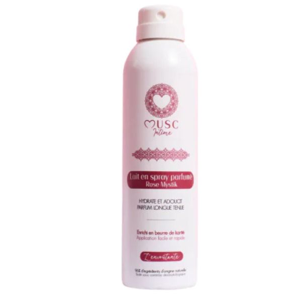 Musc intime - Lait en spray parfumé Rose mystik L'envoutante - 200 mL