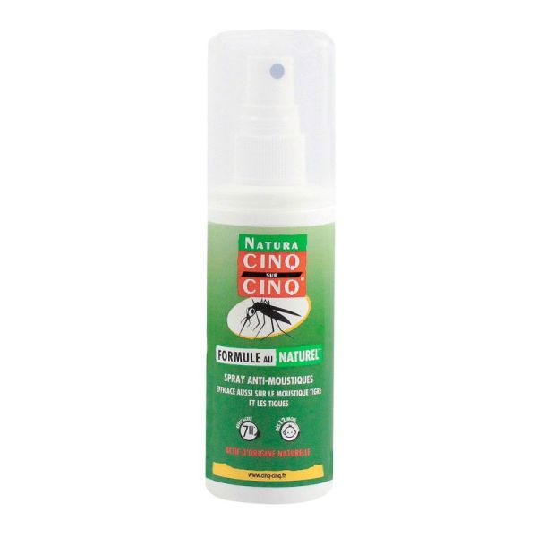 Natura Cinq sur Cinq - Spray citriodora anti-moustiques - 100ml