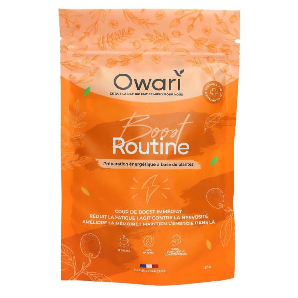 Owari - Boost Routine préparation énergétique - 50g
