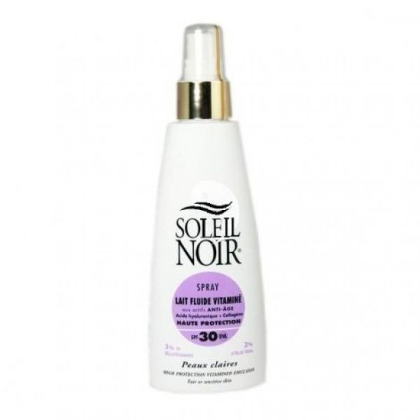 Soleil Noir - Lait fluide vitaminée anti-âge spf30 - 150ml