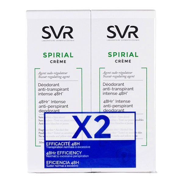 SVR - Spirial crème déodorant anti-transpirant