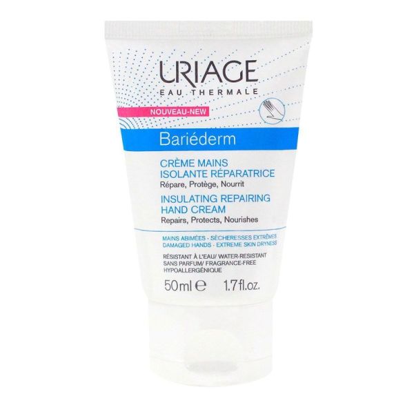 Uriage - Bariéderm crème mains isolante réparatrice - 50 ml