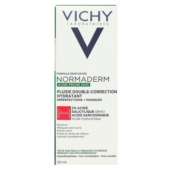 Vichy - Normaderm phytosolution soin quotidien double-correction - 50 ml