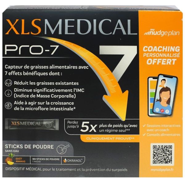 XLS MEDICAL - XLS Medical Pro 7 Perte de poids - 90 sticks