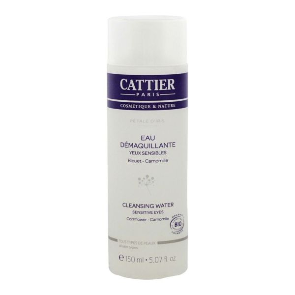 Cattier - Eau démaquillante yeux Pétale d'Iris - 150 ml