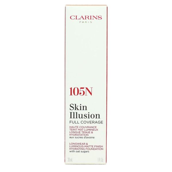 Clarins - Skin Illusion Full Coverage 105N - 30ml