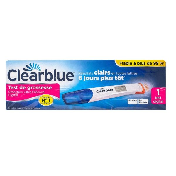 Clearblue - Test de grossesse détection ultra précoce digitale