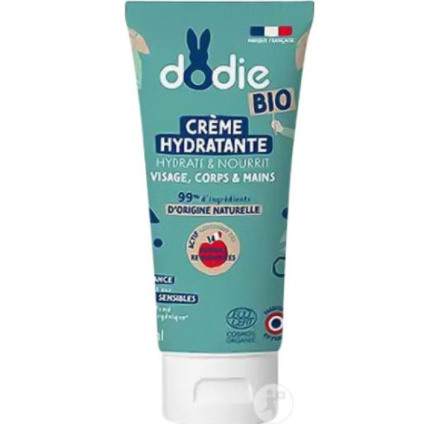 Dodie - Crème hydratante Bio - 75mL