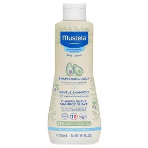Mustela - Bébé Shampooing Doux Avocat - 500mL
