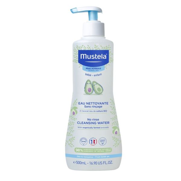 Mustela - Eau nettoyante sans rinçage peau normale