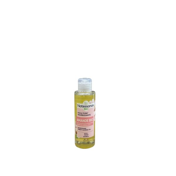 Natessance - Huile végétale d'amande douce pure - 100 ml