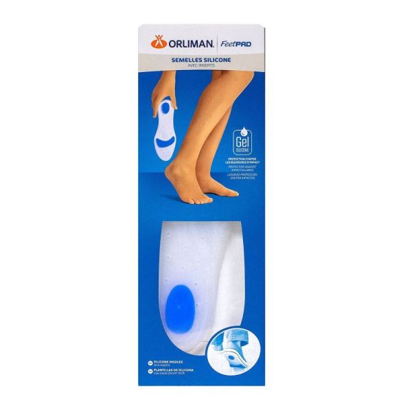 ORLIMAN - Semelles silicone avec inserts
