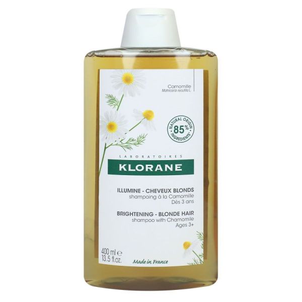 Klorane - Shampoing camomille blondissant et illuminateur - 400ml