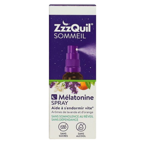Zzzquil sommeil - Mélatonine spray - 30 mL