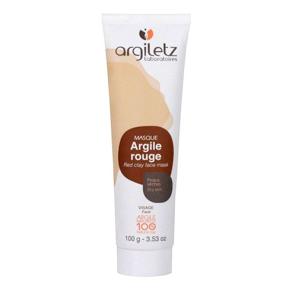 Argiletz - Masque argile rouge peaux sèches - 100 g
