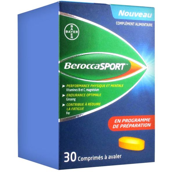 Berocca Sport - Programme de préparation - 30 comprimés