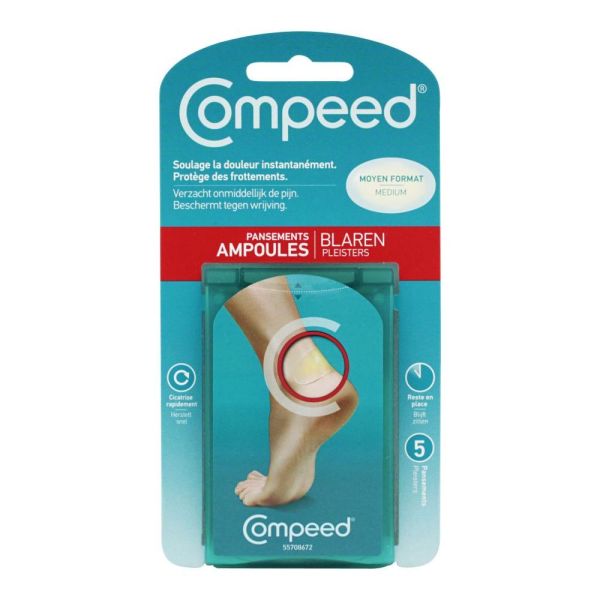 Compeed - Pansements ampoules - 5 unités
