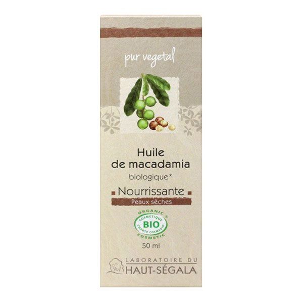 Haut Ségala - Huile Macadamia Vierge Bio - 50Ml