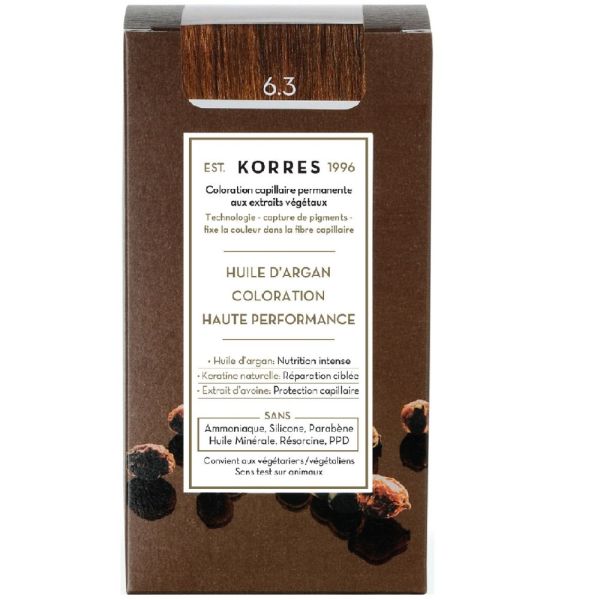 Korres - Coloration Haute Performance - 6.03 Blond miel doré