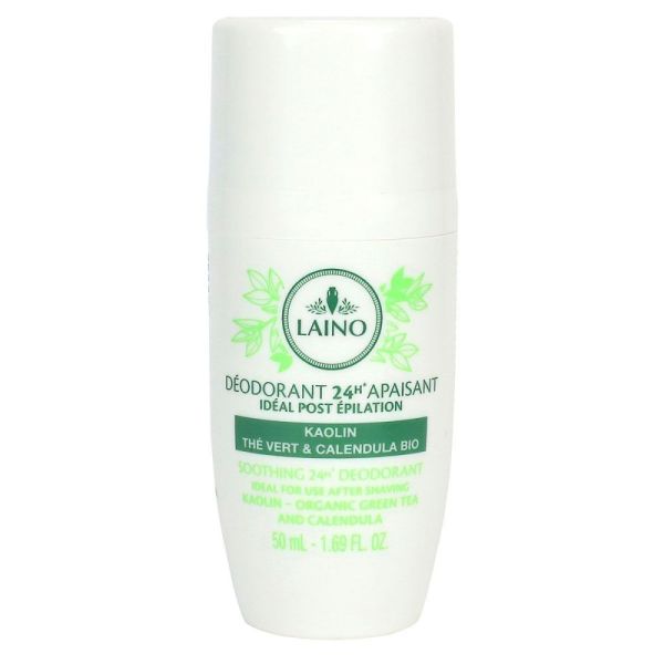 Laino - Déodorant 24h apaisant Thé Vert et Calendula Bio - 50ml