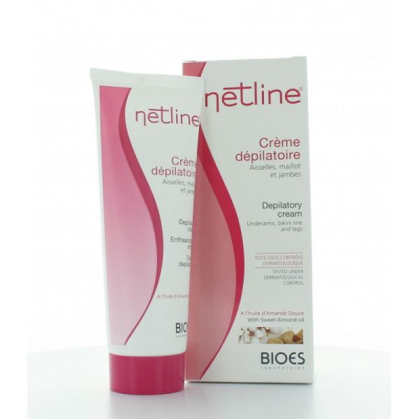 Netline - Crème dépilatoire aisselles, maillot, jambes - 125ml