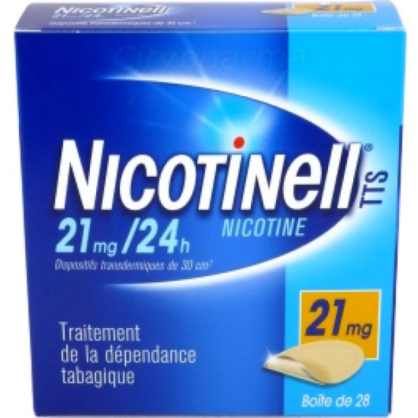 Nicotinell TTS 21mg/24h - 28 dispositifs transdermiques