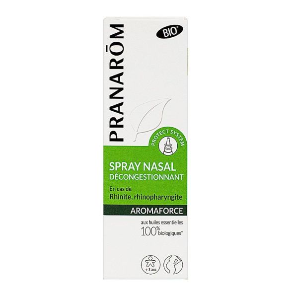 Pranarom - Spray nasal - Décongestionnant - 15ml