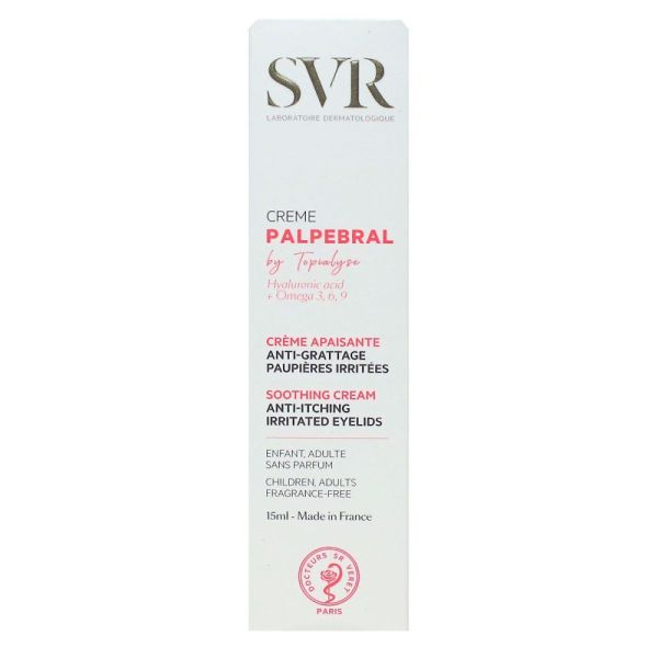 SVR - Topialyse Palpebral crème apaisante - 15 ml