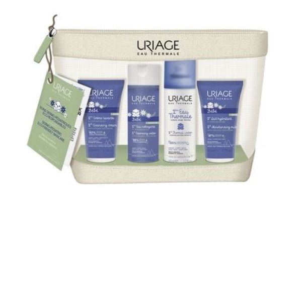 Uriage bébé - Trousse de voyage - 50ml/100ml/50ml/50ml