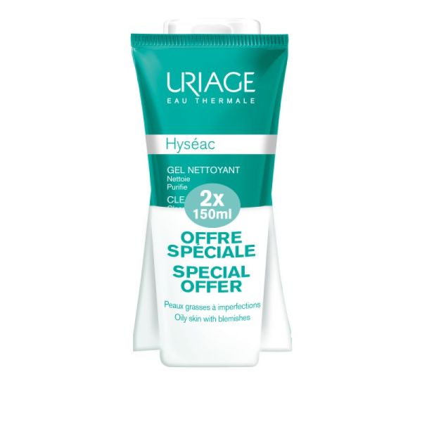 Uriage Hyseac Gel Nett 150Ml X2