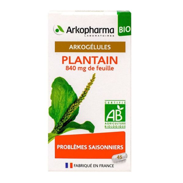 Arkopharma - Plantain - 45 gélules