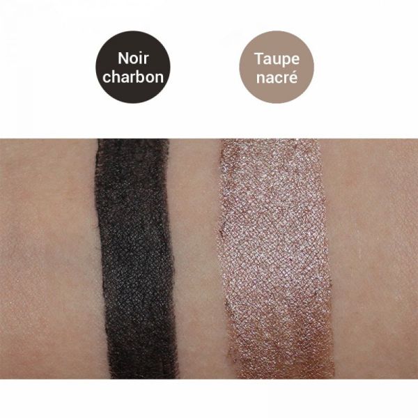 Avril - Duo Fard & Liner - Taupe nacré / Noir charbon