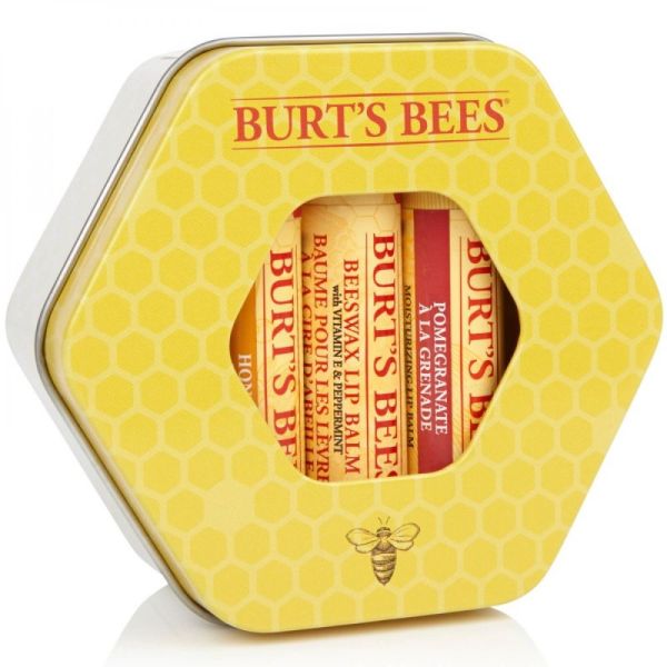Burt's Bees - Burt's Trio Tin - 3 baumes à lèvres