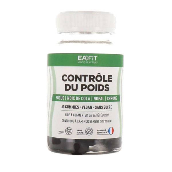 Eafit - Contrôle poids - 60 gummies