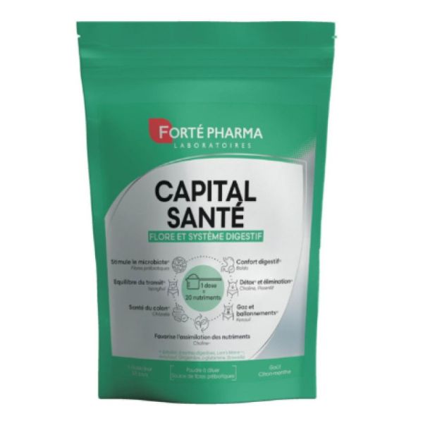 Forté Pharma - Capital Santé Flore et Système digestif Goût citron-menthe - 285g