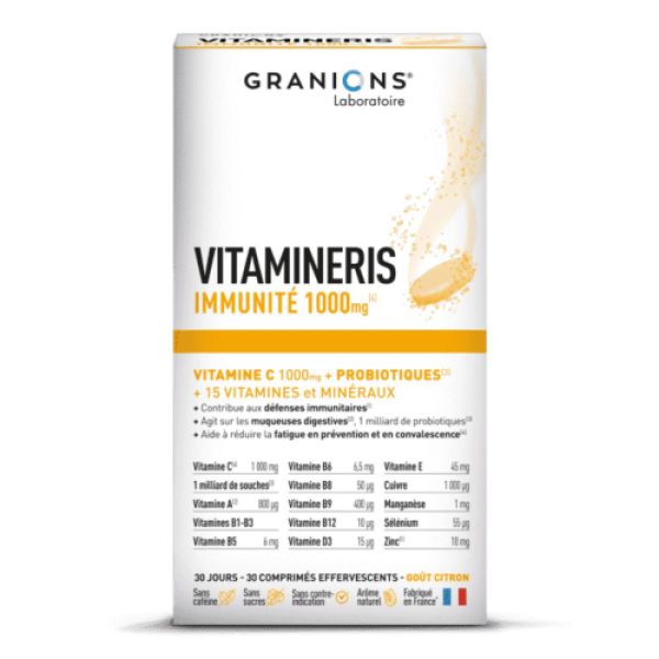Granions - Vitamineris - IMMUNITE - 1000 mg