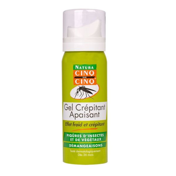 Natura Cinq sur Cinq - Gel crépitant Apaisant - 50ml