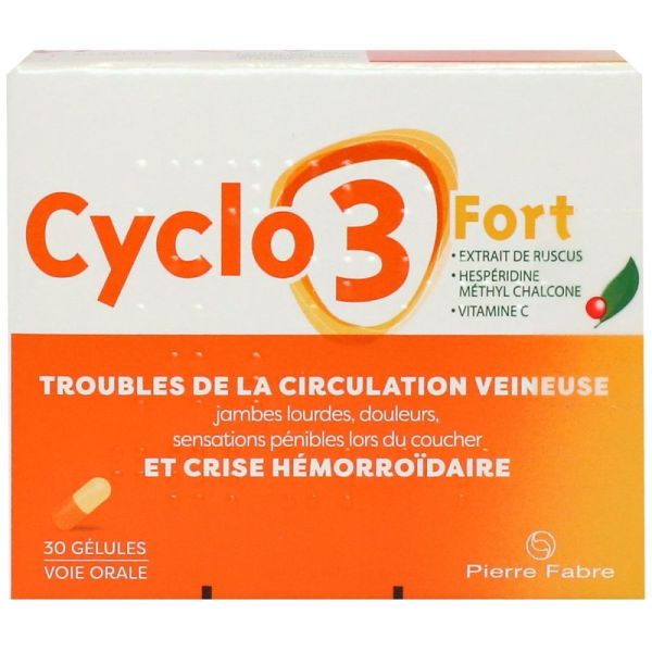Pierre Fabre - Cyclo 3 fort - 30 gélules