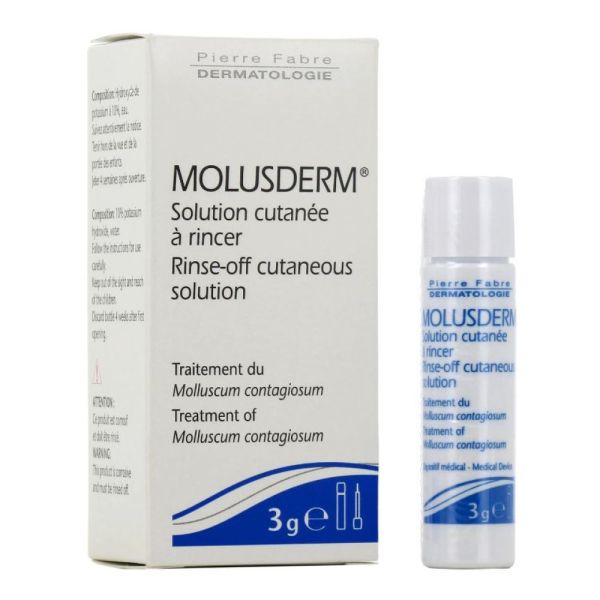 Pierre Fabre - Molusderm solution cutanée - 3g