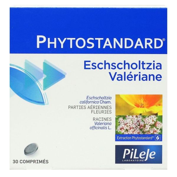Pileje - Phytostandard Eschscholtzia Valériane - 30 comprimés