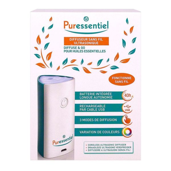 Puressentiel - Diffuseur sans fil ultrasonique