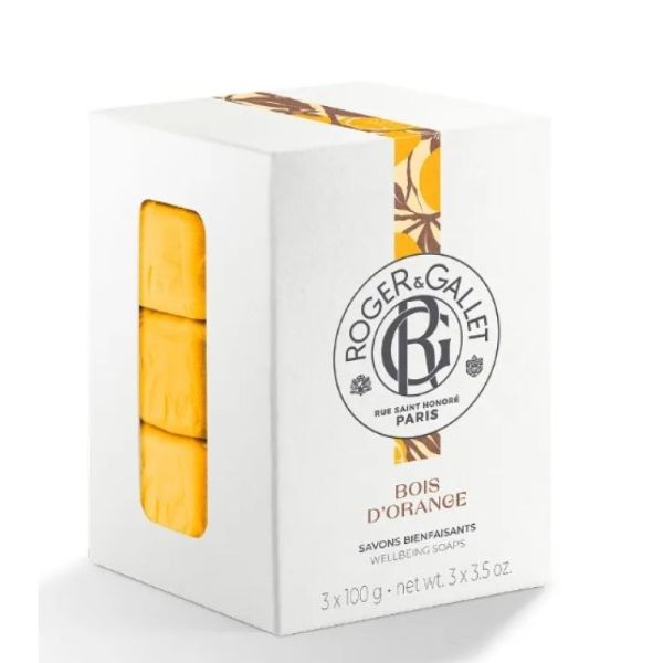 Roger & Gallet - Savon Bois D'orange - 3x100g